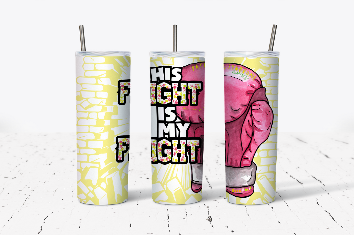 T-13 Her/His Fight Tumbler